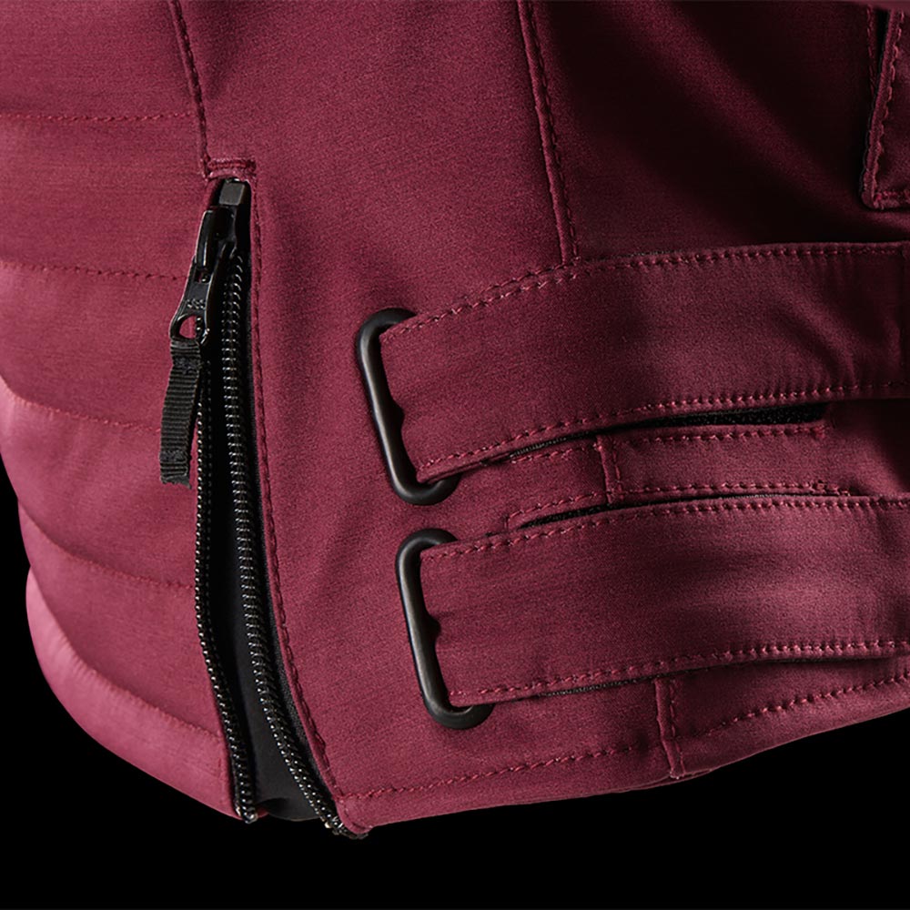 Furygan - Blouson femme Ice Track Lady Bordeaux / Noir