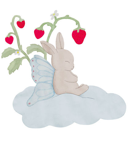That's Mine Wandsticker - Strawberry Träume - 27 cm - Beige