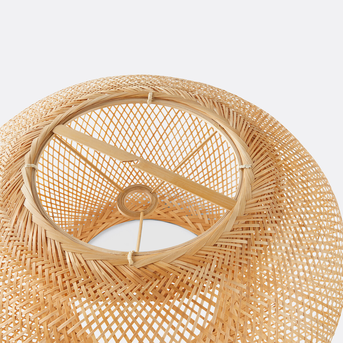 LA REDOUTE INTERIORS<br>Luminária pendente em bambu Ø65 cm, Ezia