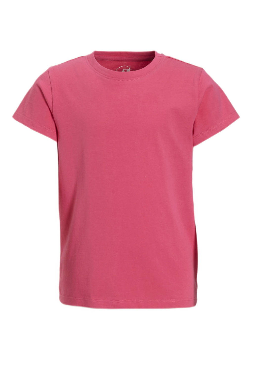 anytime basic T-shirt roze
