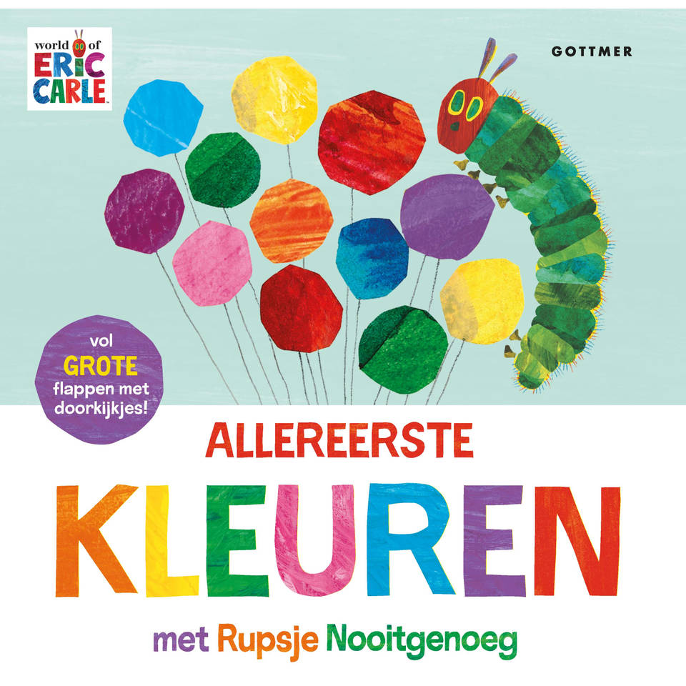 Allereerste kleuren met Rupsje Nooitgenoeg