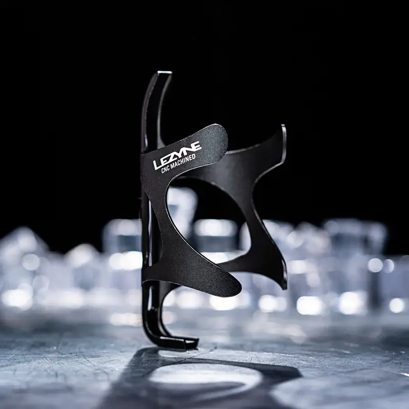 Lezyne CNC Aluminium Bidonhouder Zwart