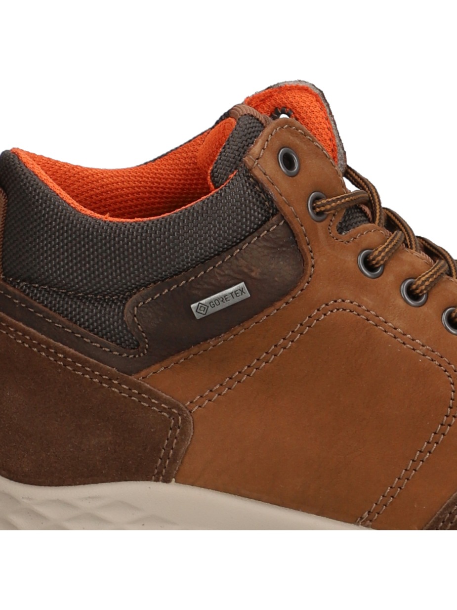 Lederkombination Sneaker Mid Cut