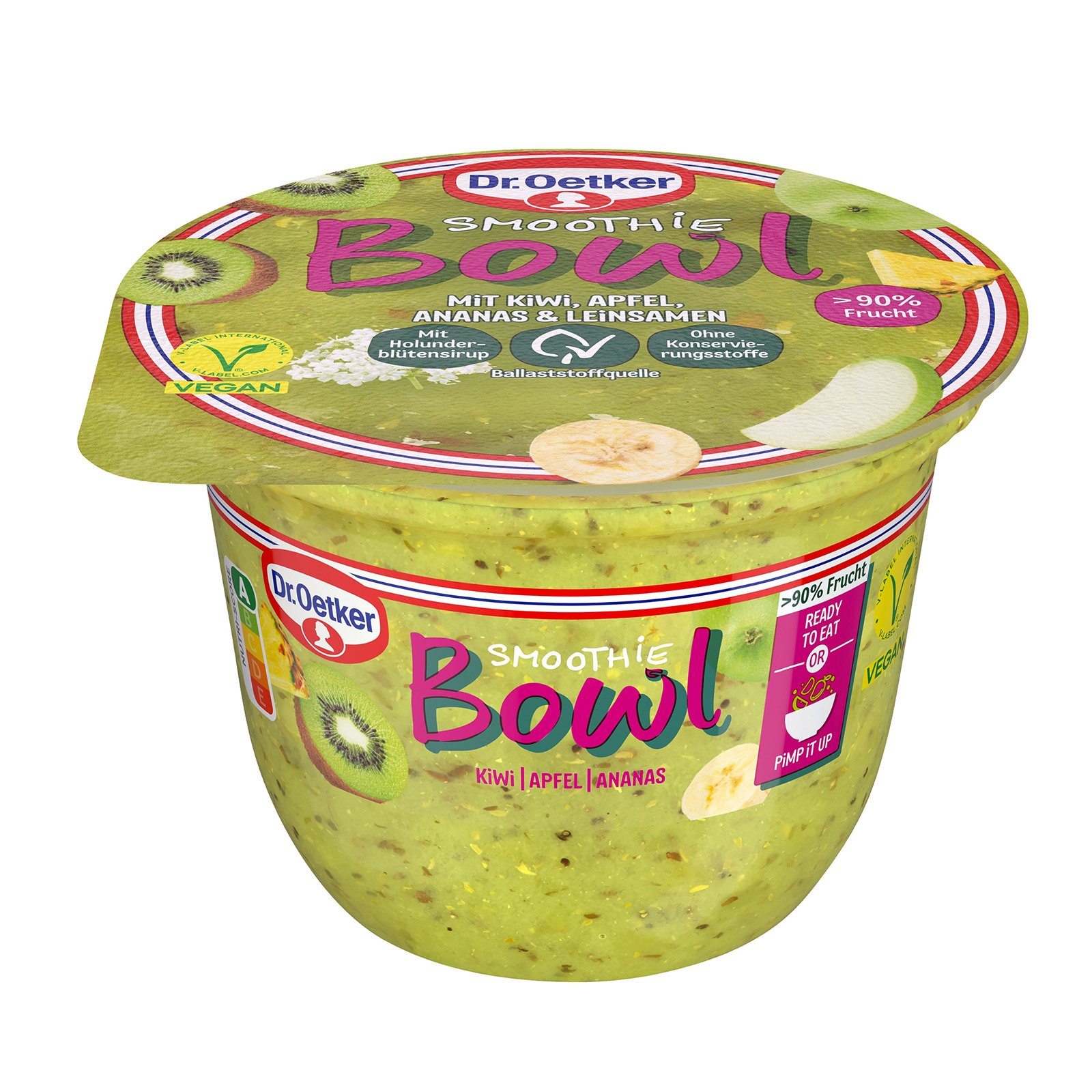 Dr. Oetker Smoothie Bowl Kiwi, Apfel, Ananas