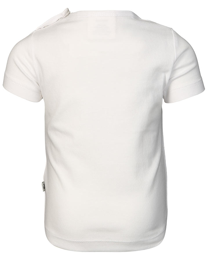 T-Shirt JUNGLE GIRL – NILPFERD in weiß