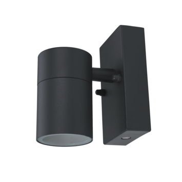 KARWEI buitenlamp Owen 1-lichts antraciet met dag/nacht sensor