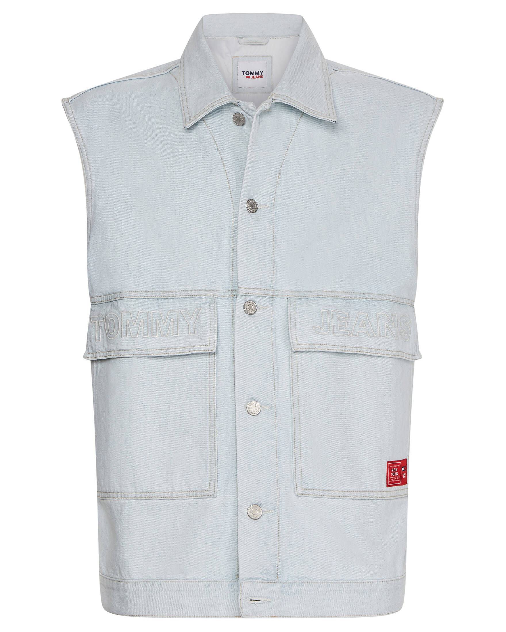 Tommy Jeans| Damen Jeansweste SRPLS OVERSIZED DENIM VEST