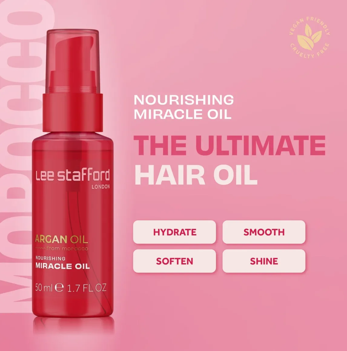 Lee Stafford Lee Stafford Argan Oil from Morocco Nourishing Miracle Oil