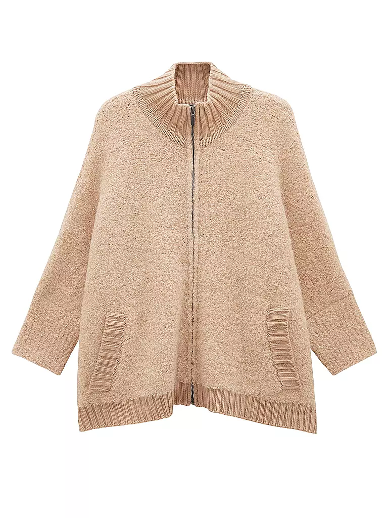 SOMEDAY Strickjacke TOUCLEE DETAIL camel