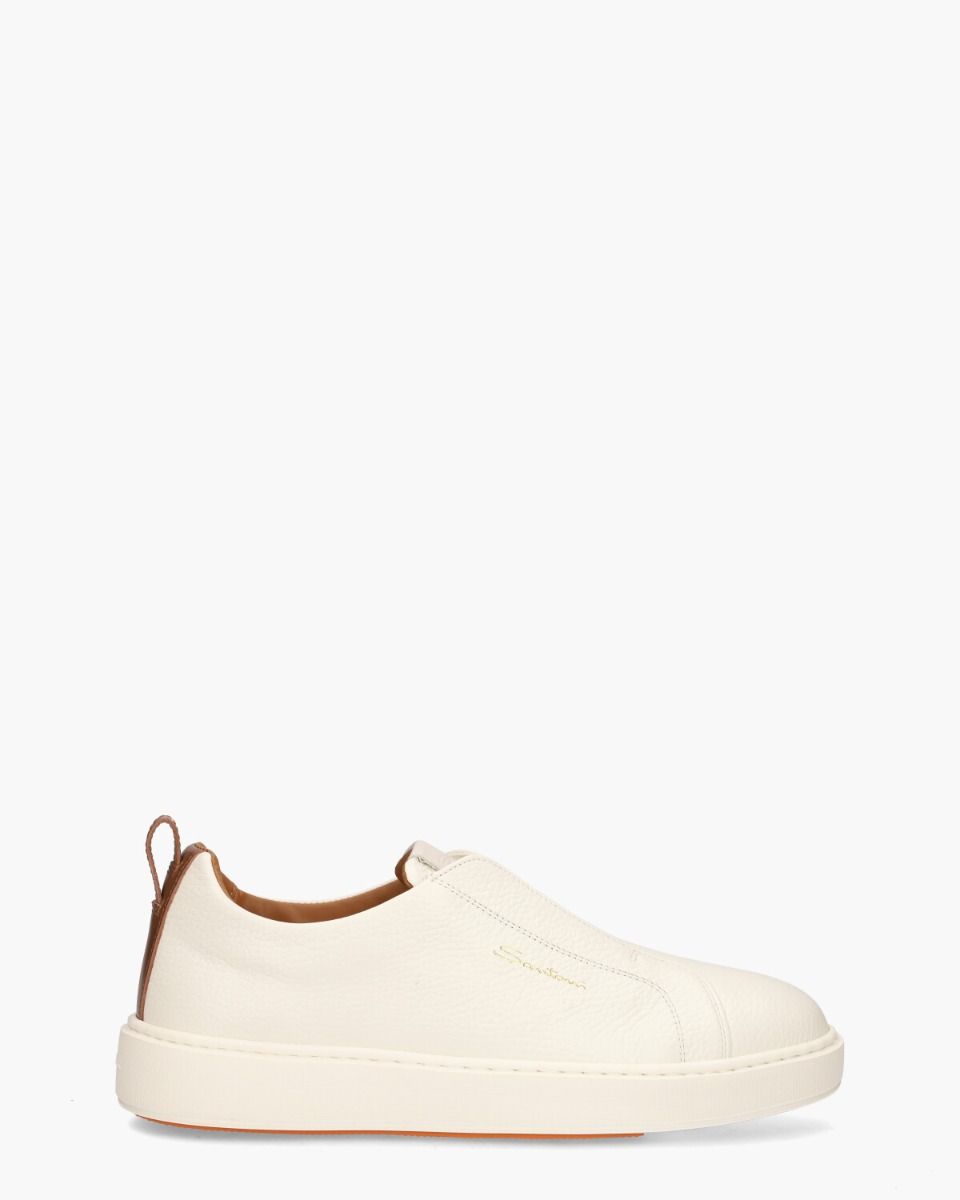 Santoni 61224 Wit Damessneakers