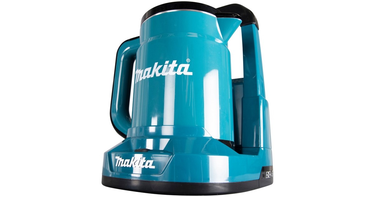 MakitaDKT360Z 2x18 V Waterkoker  (Blauw/zwart, Accu en oplader niet inbegrepen)
