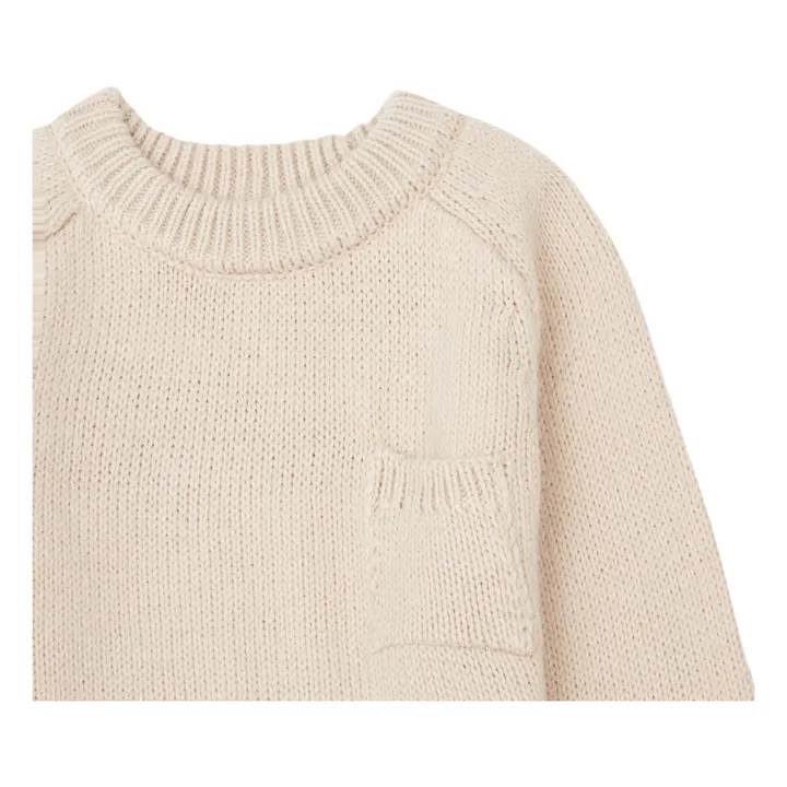 Búho Pull Poche | Ecru