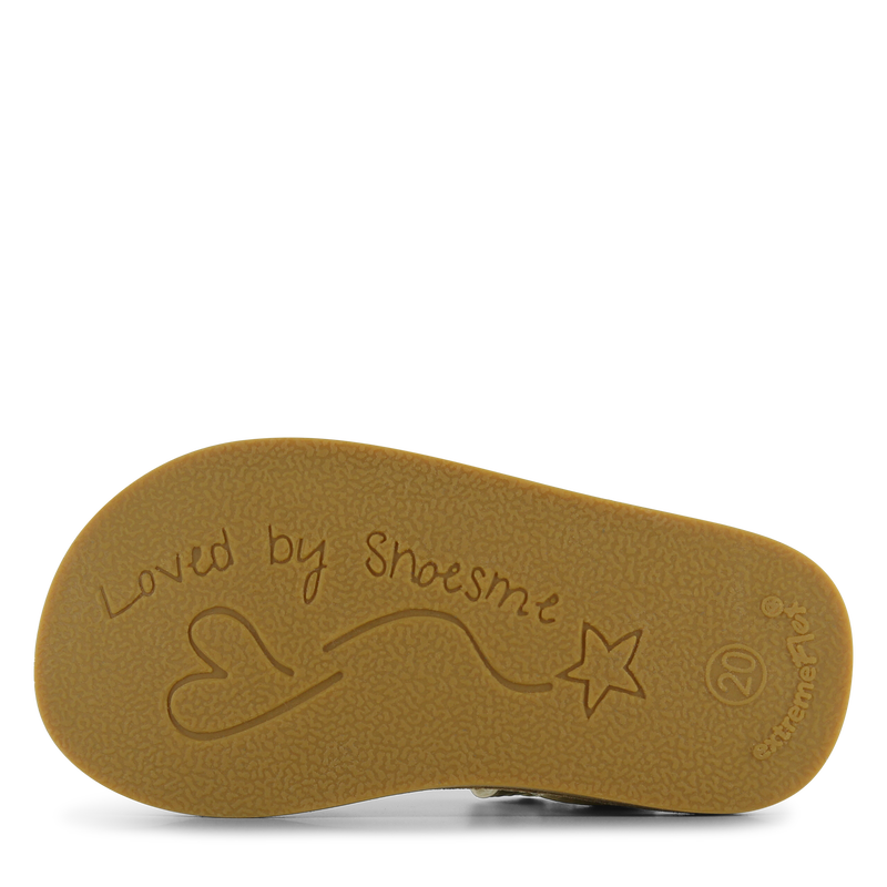 Shoesme metallic gouden sandaal Metallic, Microfiber leer | Meisjes schoene