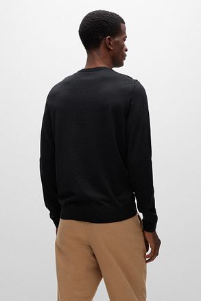 BOSS Pullover Melba Wol Zwart 50468261-001 kopen