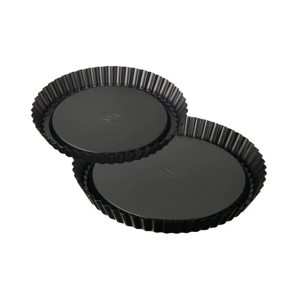 Set de 2 moules à tarte renversée 22 cm et 28 cm tradition Dr. Oetker