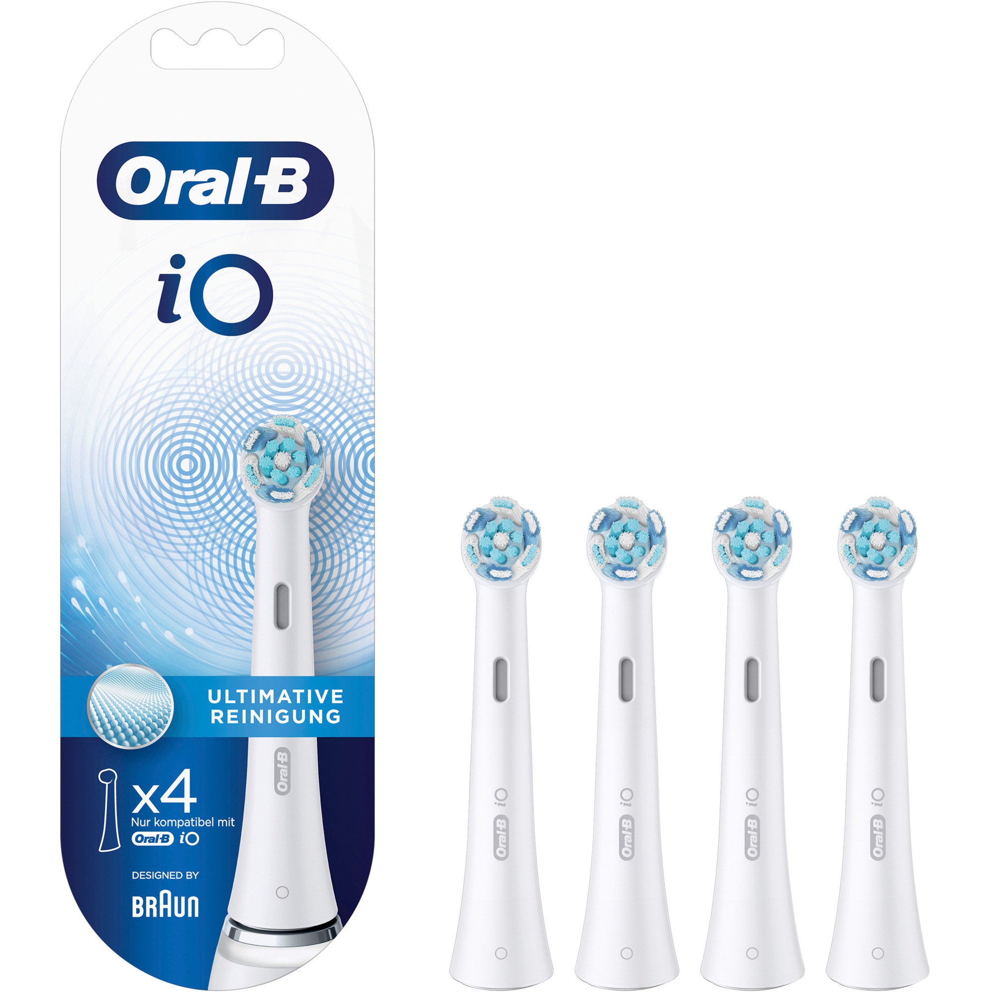 Braun Aufsteckbürste Oral-B iO Ultimative Reinigung 4er