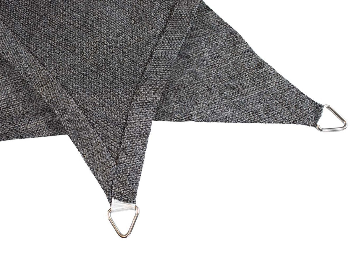 Shadow Comfort 4m driehoekig schaduwdoek - Mystic Grey