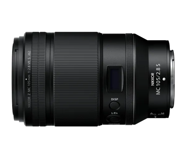 Nikon Z MC 105mm f/2.8 VR S, Makrolinse, 16/11, Billedstabilisator, Nikon Z, Autofokus