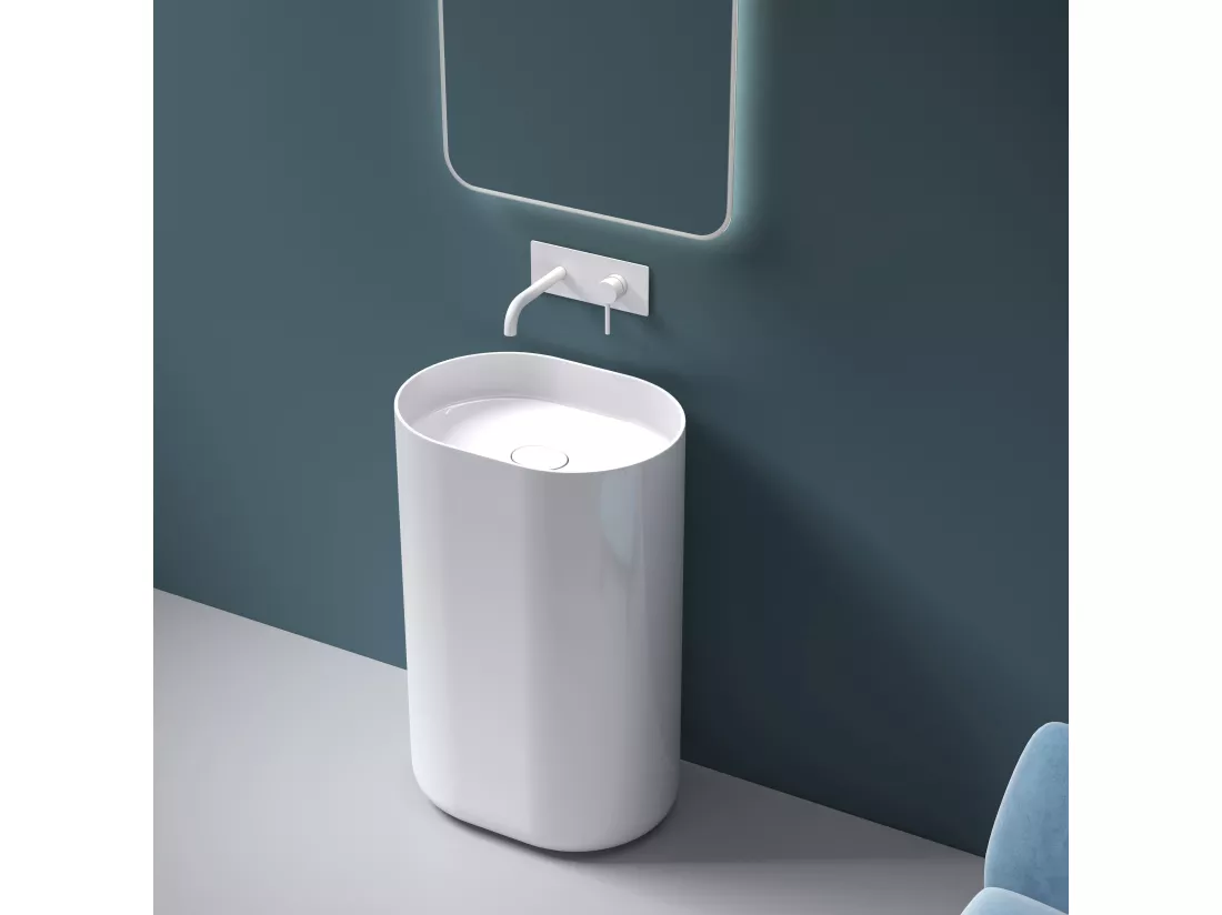 Vasque En Conglomérat Rea Dolce White