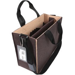 Sacoche en feutre Desk Sharing Bag Bicolor M, bleu