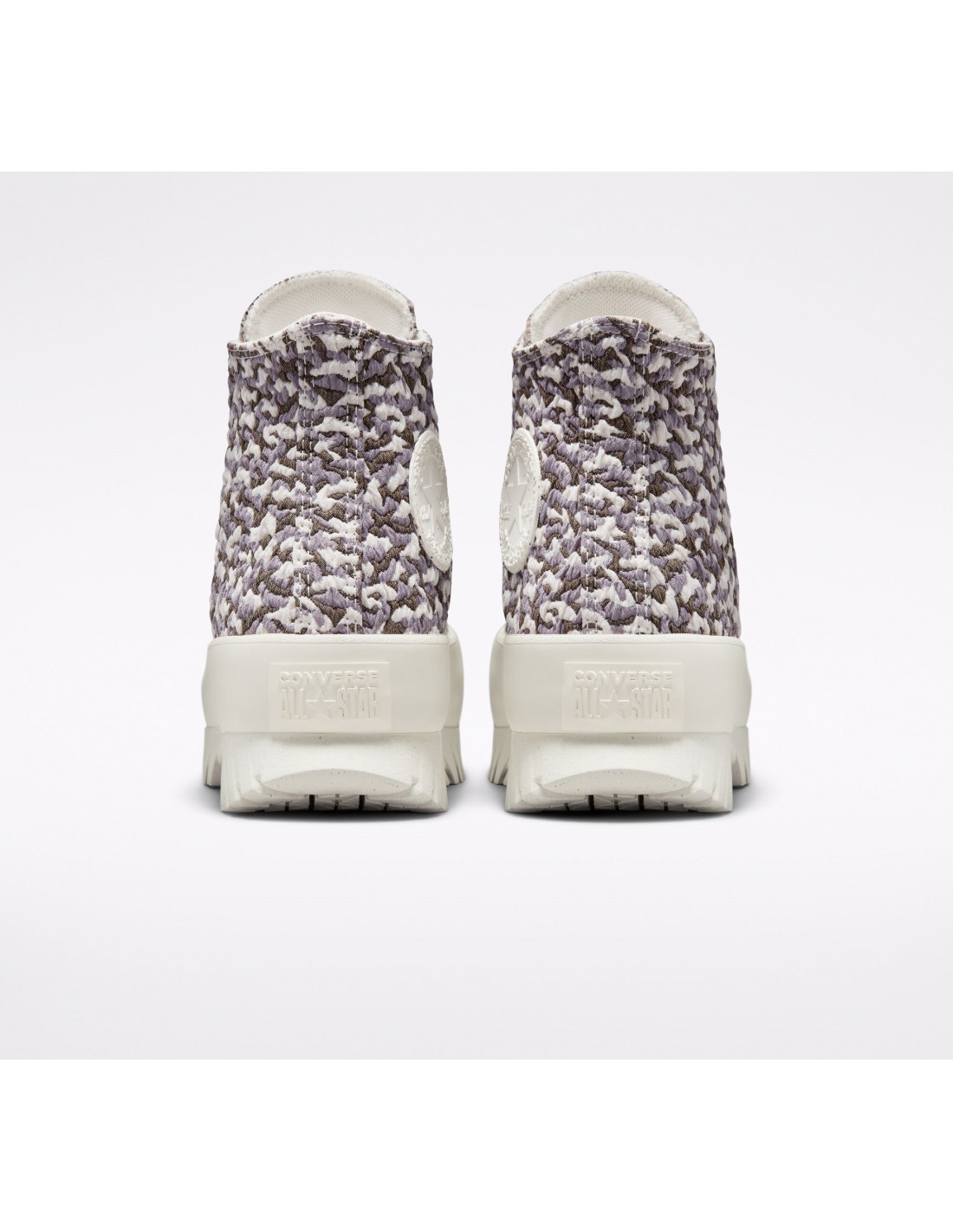 converse sneakers compensées montantes femme ctas lugged 2.0 hi leopard