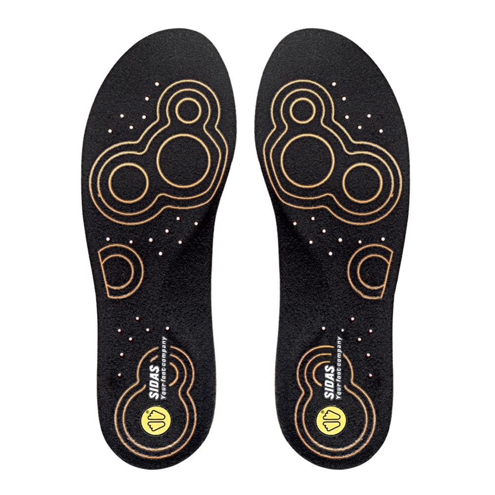 Sidas GEL DOUBLE - Semelles black/orange