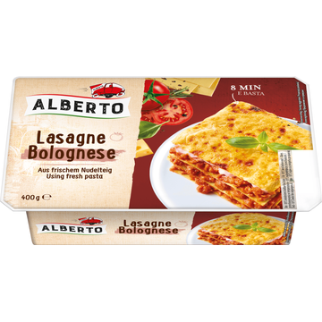 Alberto Vriesvers Lasagne Bolognese 400g