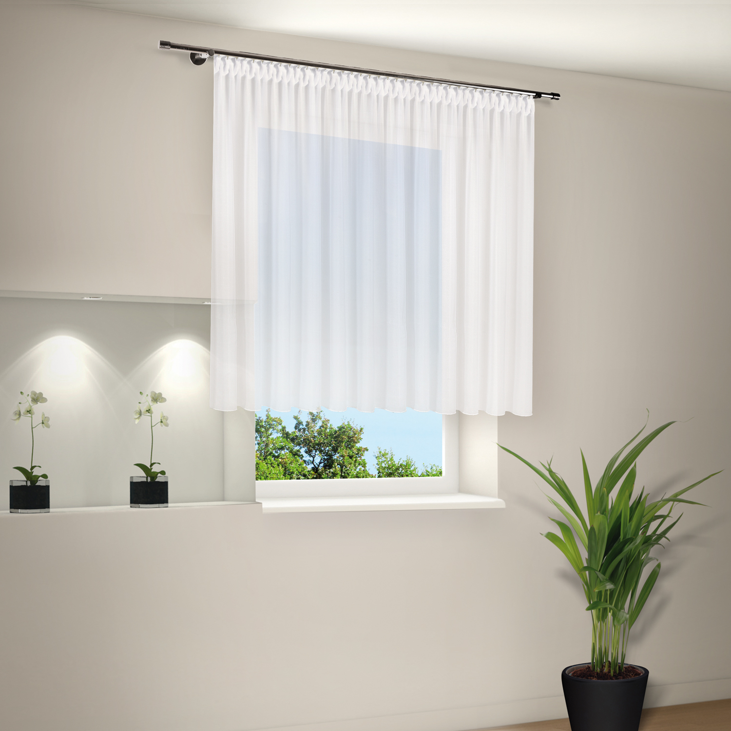 Store - weiß - 450x150 cm