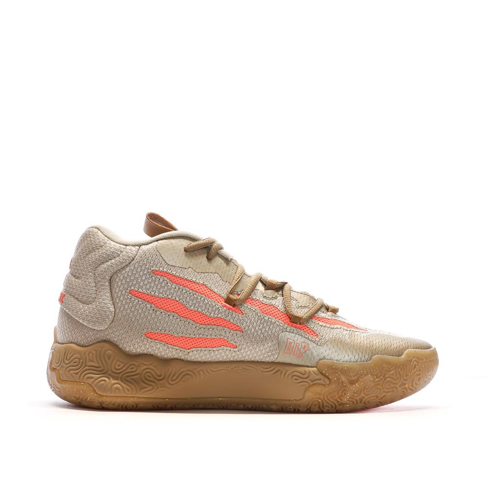Puma Chaussures de Basketball Dorées Homme Puma MB.03 Cny