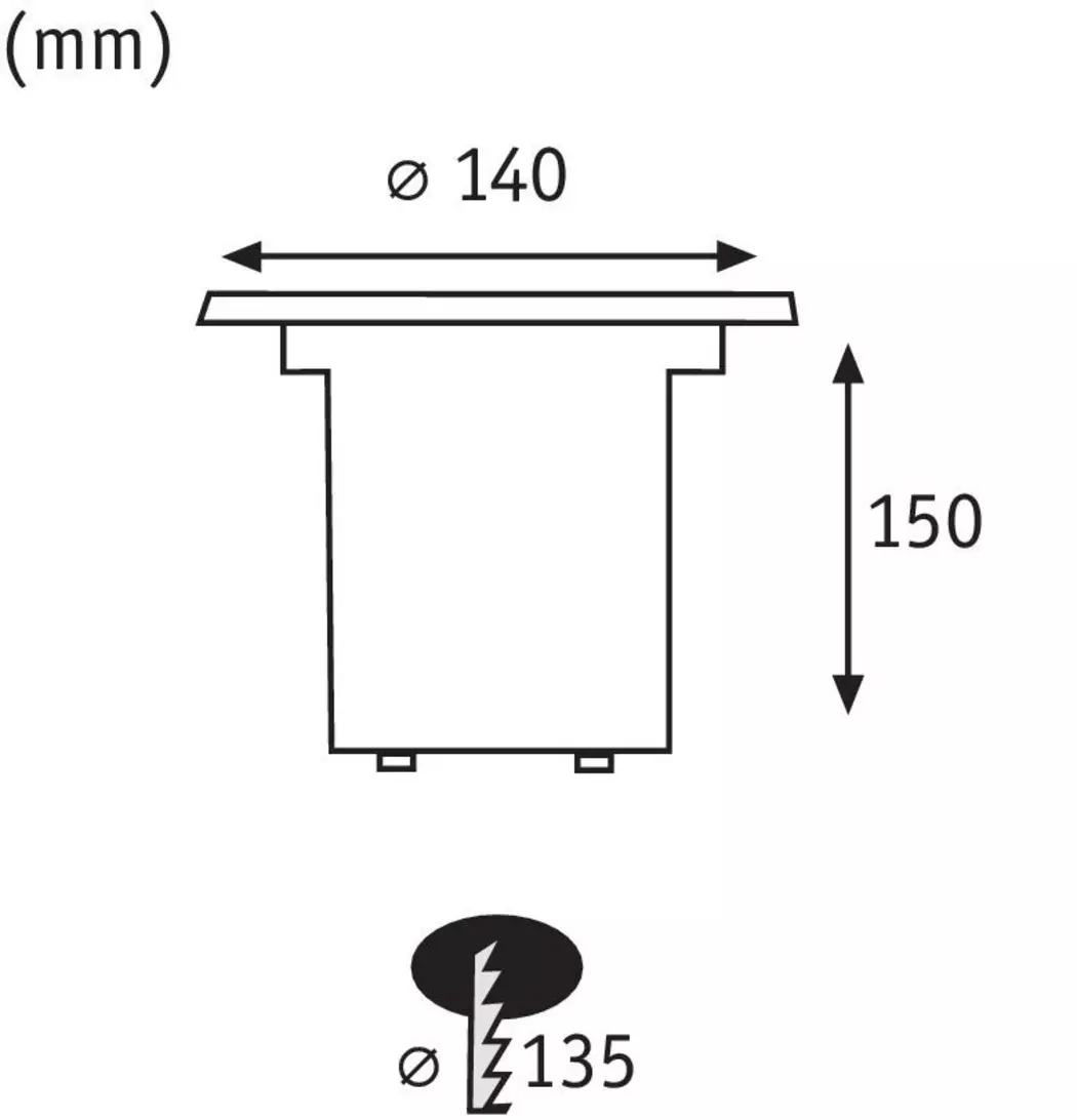 LED-Bodeneinbauleuchte Plug&Shine