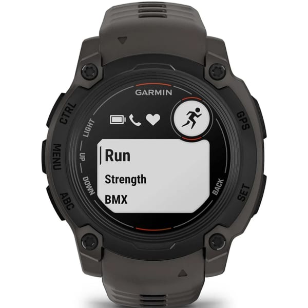 SFS195_Cardio et GPS GARMIN INSTINCT E 40 MM BLACK BEZEL W/ CHARCOAL BAND