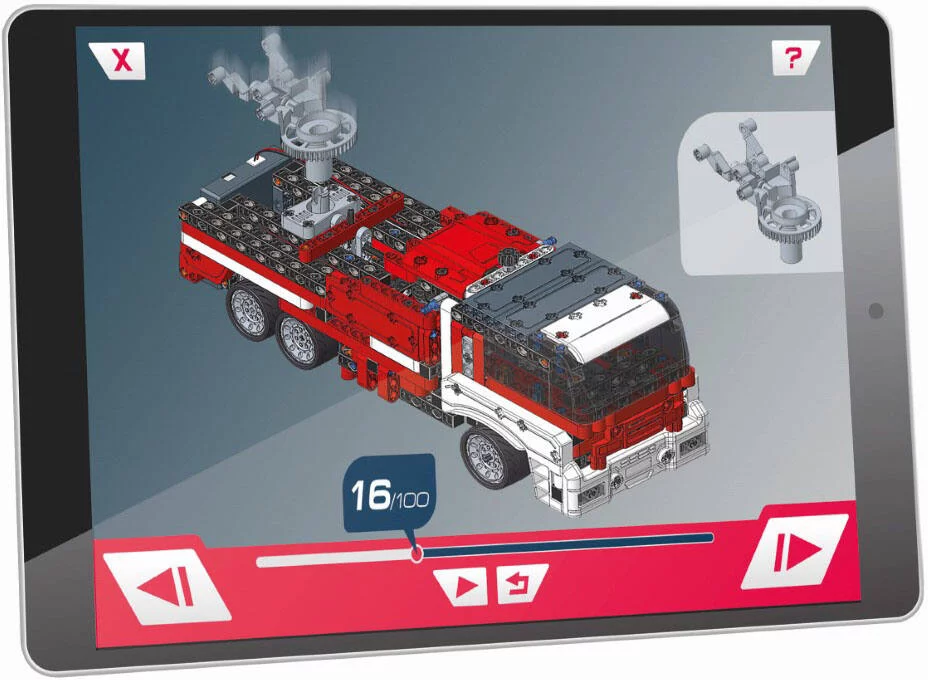 SCIENCE ET JEU - CAMION DE POMPIERS