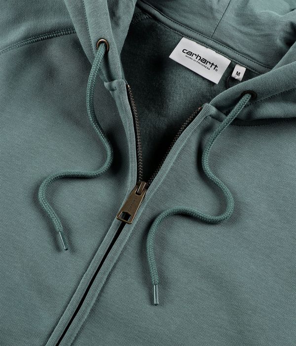 Carhartt WIP Chase Zip-Hoodie (silver pine gold)