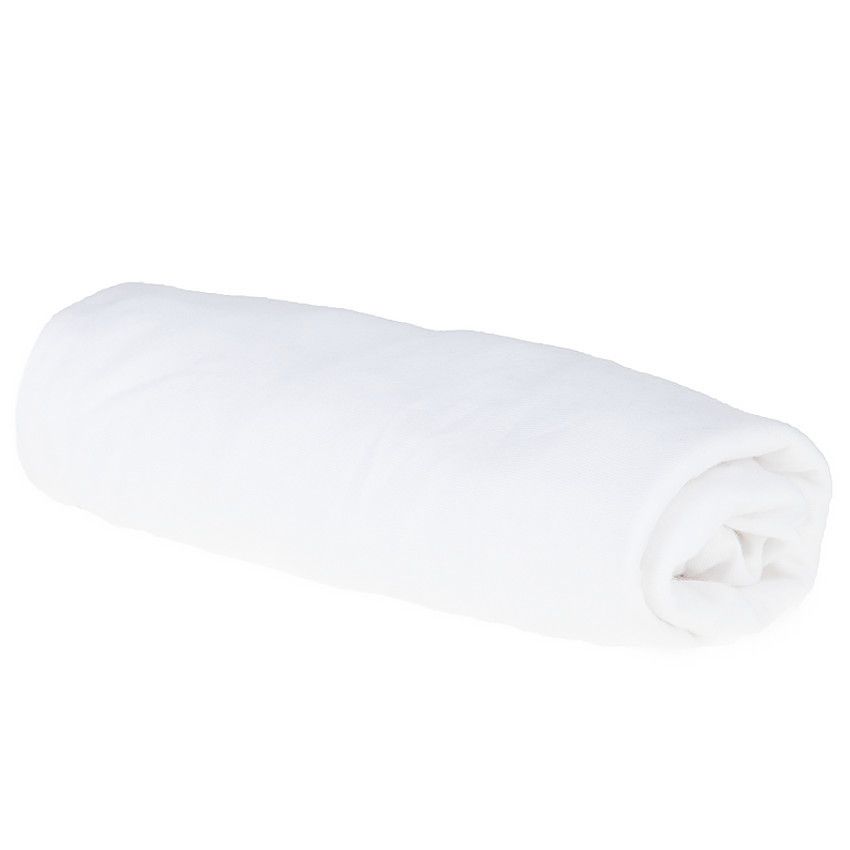 Drap-housse 2 en 1 50 x 90 cm - Blanc
