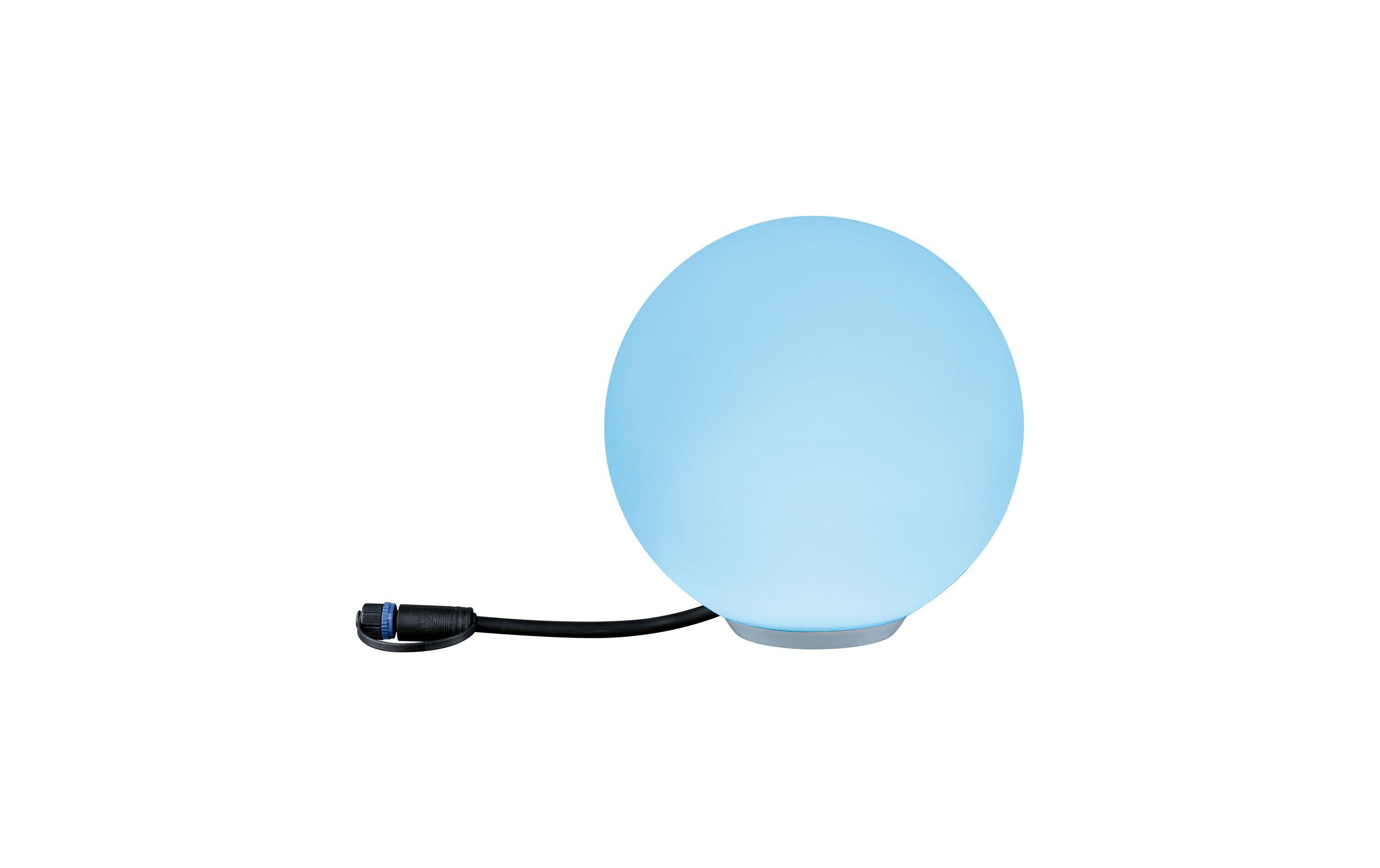 Gartenleuchte Plug & Shine GLOBE RGBW, ZigBeeSteuerbares Lichtobjekt mit Farbwechsel
