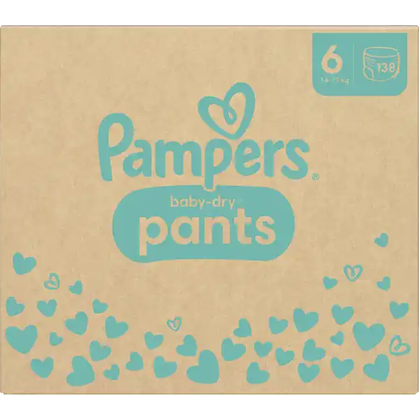 Baby Dry Pants Gr. 6 (14-19kg) Monatsbox