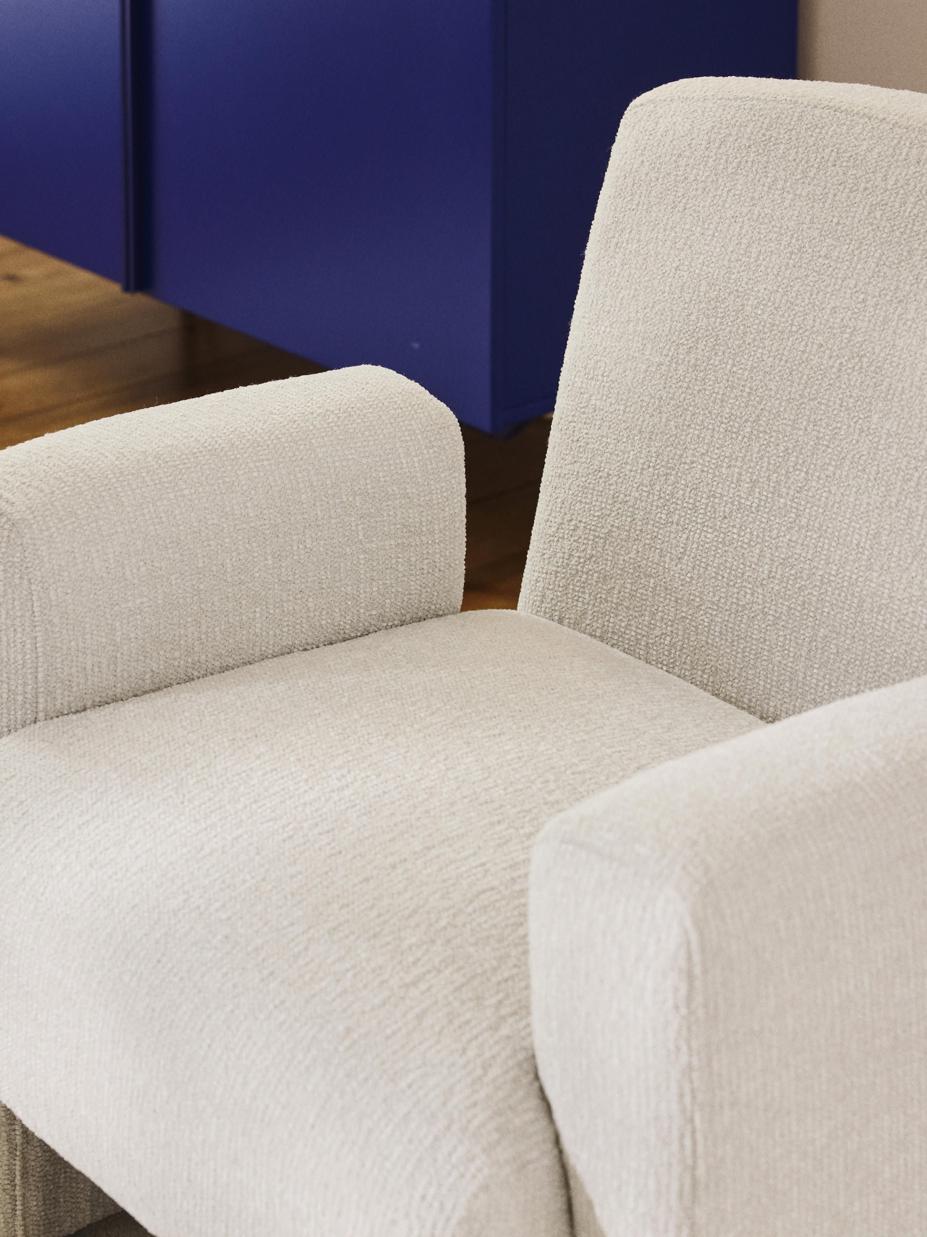 Bouclé loungefauteuil Aven