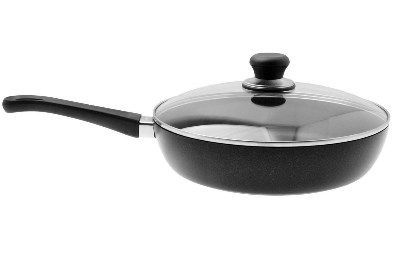 SCANPAN Classic keramische sautépan met deksel, 28cm