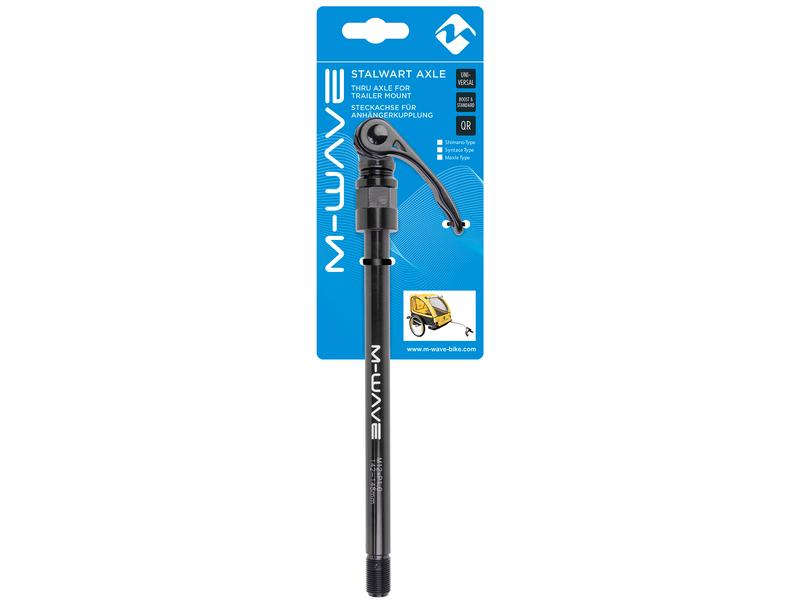 M-Wave Steckachse Stalwart Axle Steckachse mit Anhängeraufnahme