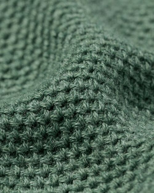 pull piqué homme  vert