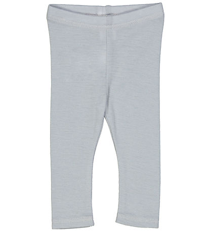 M?Slå Leggings - Uld - Woolly - Jasmin Blue