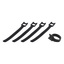 Buntebånd med borrelås 5-pk 135x12 mm