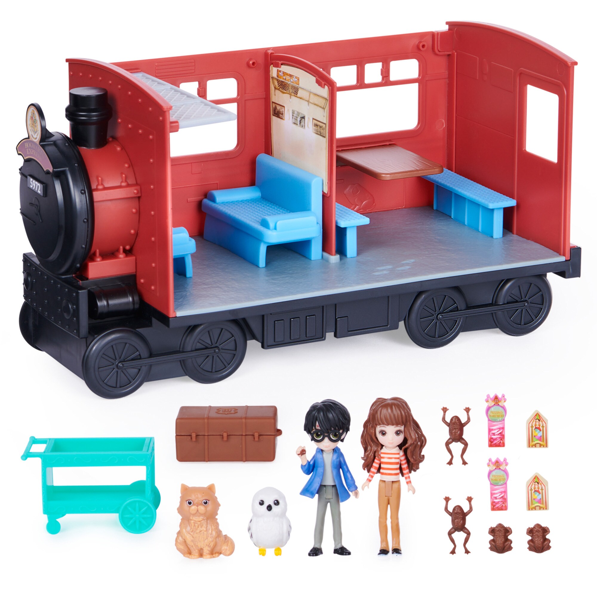 Spin Master Spielfigur Wizarding World Harry Potter - Hogwarts Express Zug Spielset