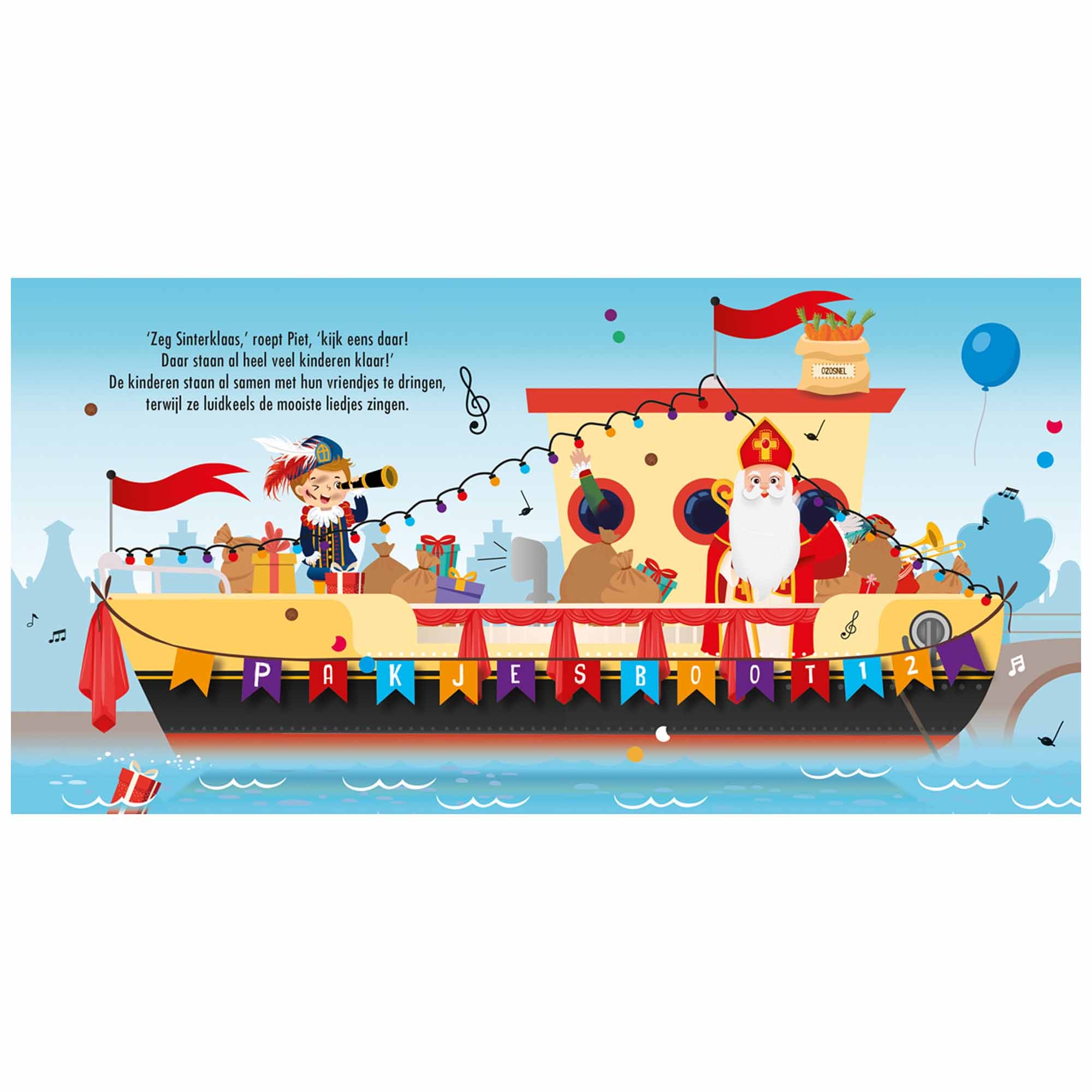 Sinterklaas - voorleesboekje met Puzzelboot