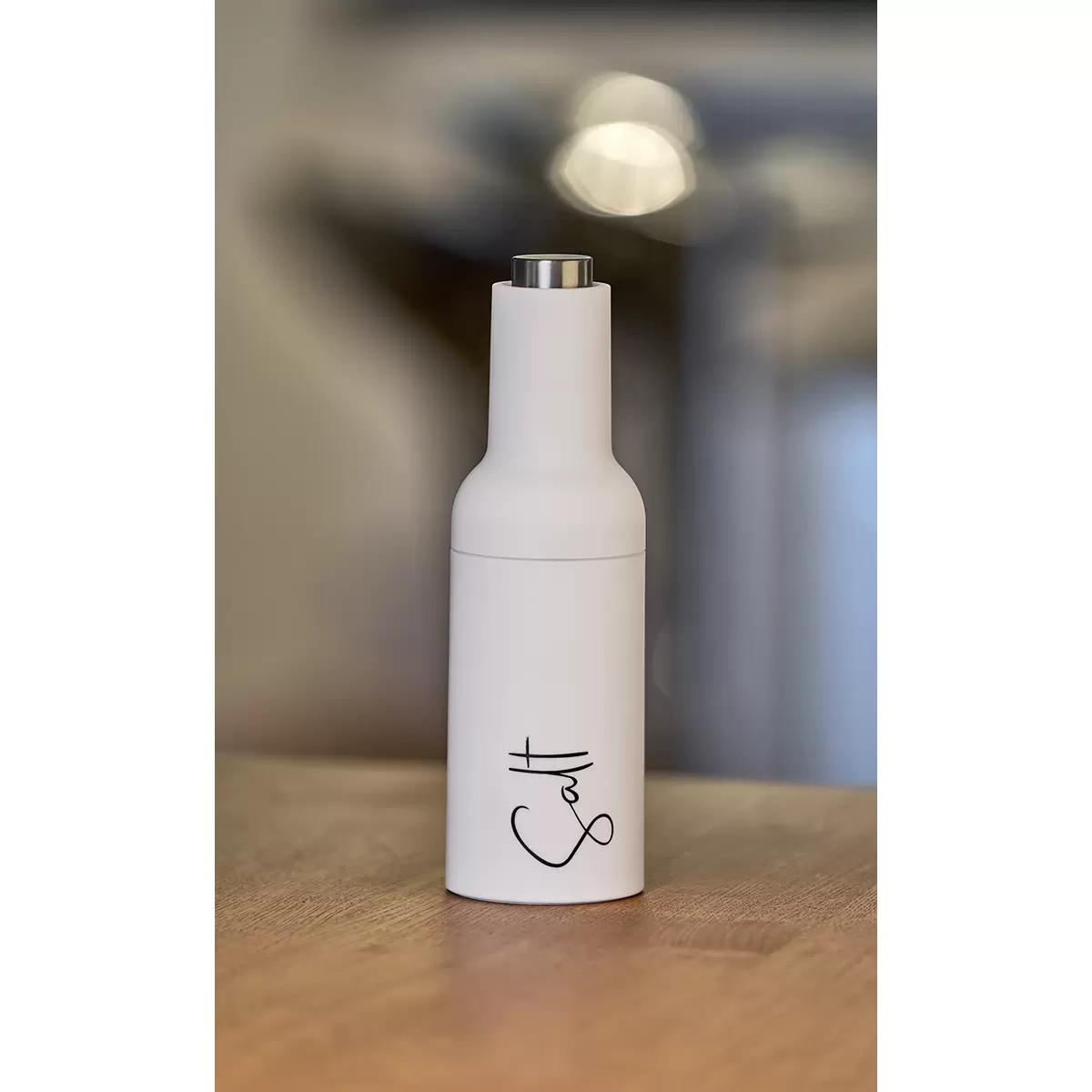Elektrische Mühle Trisa Pure Elegance Salz weiss