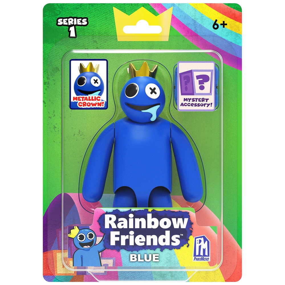 Rainbow Friends 13cm Blaue Figur Serie 1