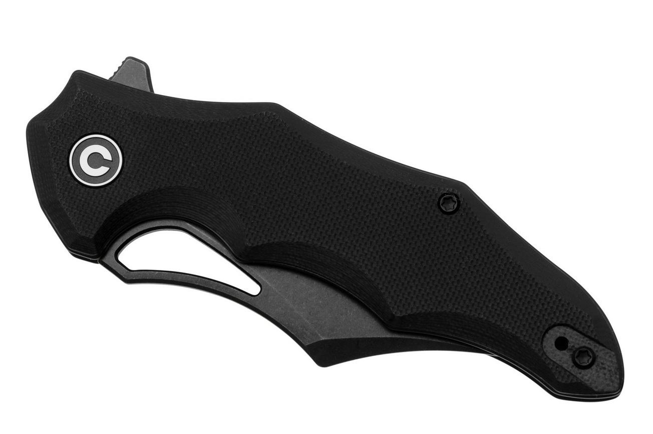 CIVIVI Chiro C23046-1 Blackwashed, Black G10, zakmes
