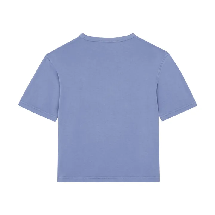 SMALLABLE BASICS T shirt Garçon Manche Courte Coton Bio | Vintage blue denim