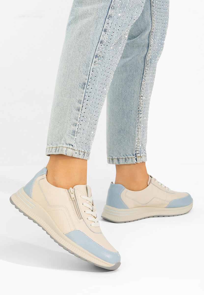 Baskets pour femme beige Brella