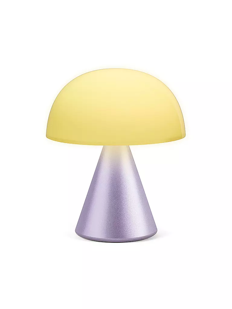 LEXON LED Lampe MINA M 11cm Silver silber